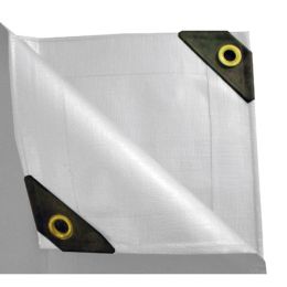 20 x 40 Heavy Duty Canopy Tarp - White