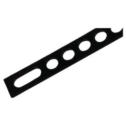 Install Bay BS9BK Mounting Back Strap (9", Black Powder Coated)