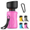 Portable Dog Water Bottle Foldable Pet Feeder Bowl Water Bottle Pets Outdoor Travel Drinker Bowls Drinking Bowl Puppy BPA Free