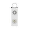 USB Chargeable Personal Safety Alarm Key Chain 130 DB With LED Light For Outdoors