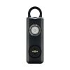 USB Chargeable Personal Safety Alarm Key Chain 130 DB With LED Light For Outdoors