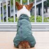 Dog Raincoat for Small Large Dogs Waterproof Dog Rain Coat Reflective Dog Rain Jacket Safety Rainwear Pet Poncho Clothes